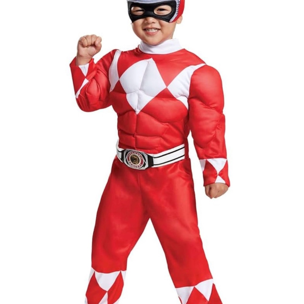 Power Rangers costume 3T-4T